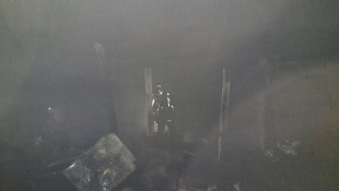 Fue atendido por ABEM incendio de tres viviendas en  la colonia Ejidal Primo Tapia de Zacapu