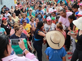 Ofrece Xochitl Ruiz trabajar de frente a la ciudadanía su voto le favorece el 1 de julio