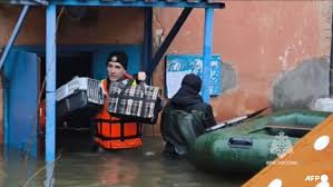Inundaciones en Rusia